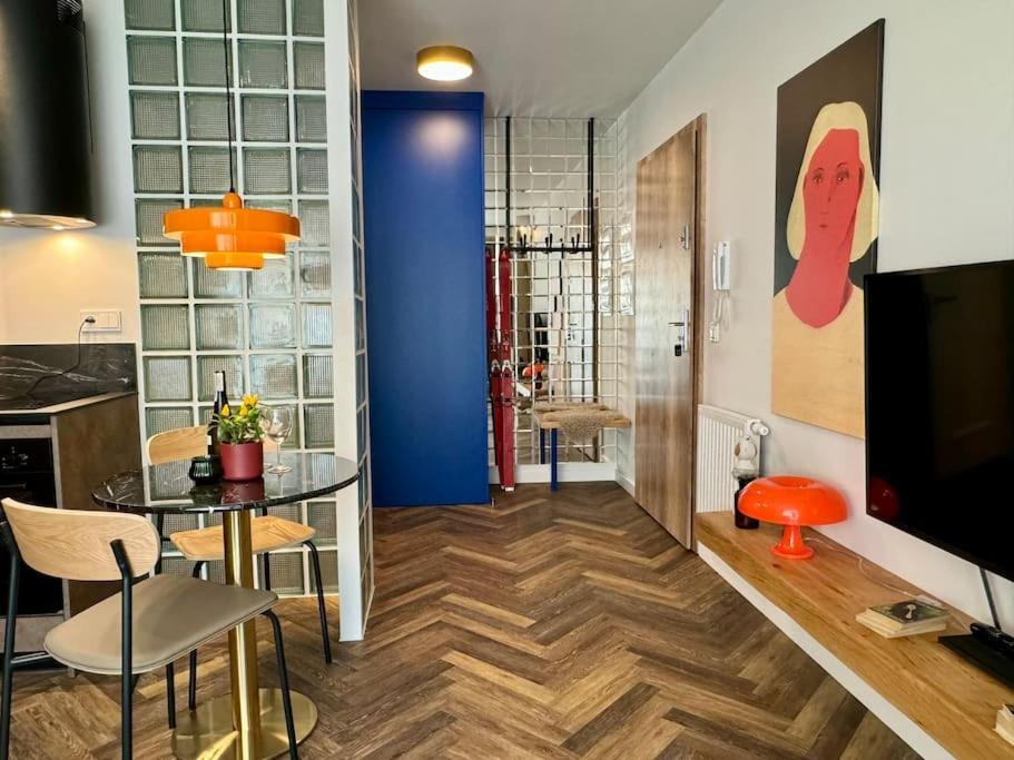 Art & Sunski Studio Z Garazem Podziemnym Krynica Zdroj Eksteriør bilde